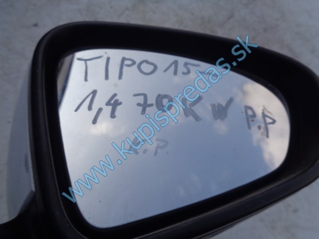 pravé spätné zrkadlo na fiat tipo II, manuálne, 07356461860e